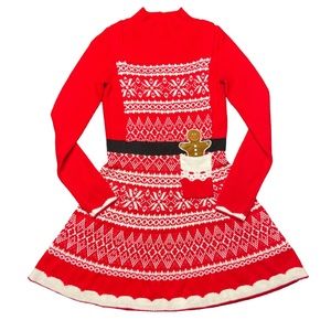 Cute Holiday “ugly” sweater dress size XS